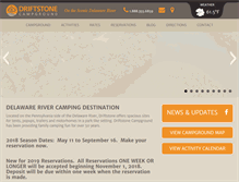 Tablet Screenshot of driftstone.com